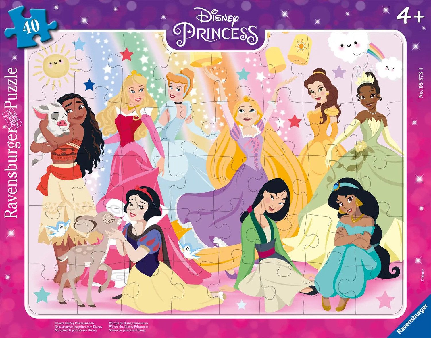 Ravensburger Puzzle Ravensburger Kinderpuzzle 05573 - Unsere Disney Prinzes günstig online kaufen