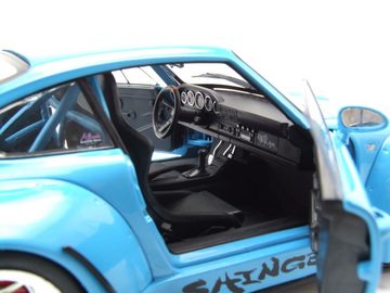 Solido Modellauto Porsche RWB RAUH-Welt Body Kit Shingen blau Modellauto 1:18 Solido, Maßstab 1:18