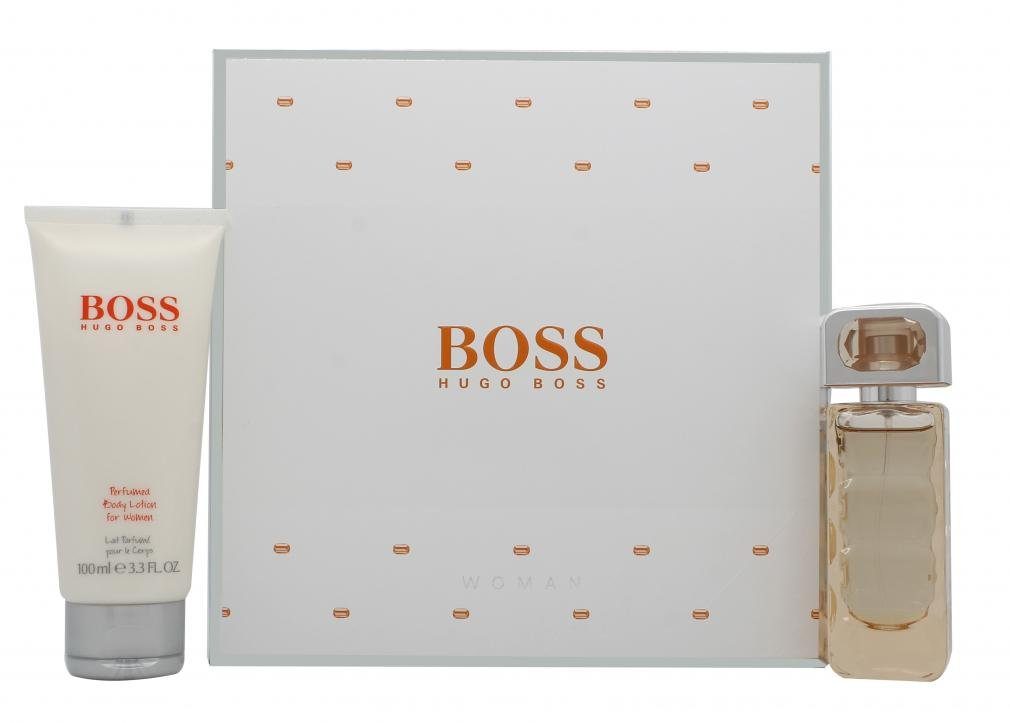 Hugo Boss Home Duft-Set »Hugo Boss Boss Orange Woman Geschenkset 30ml EDT +  100ml Body Lotion«