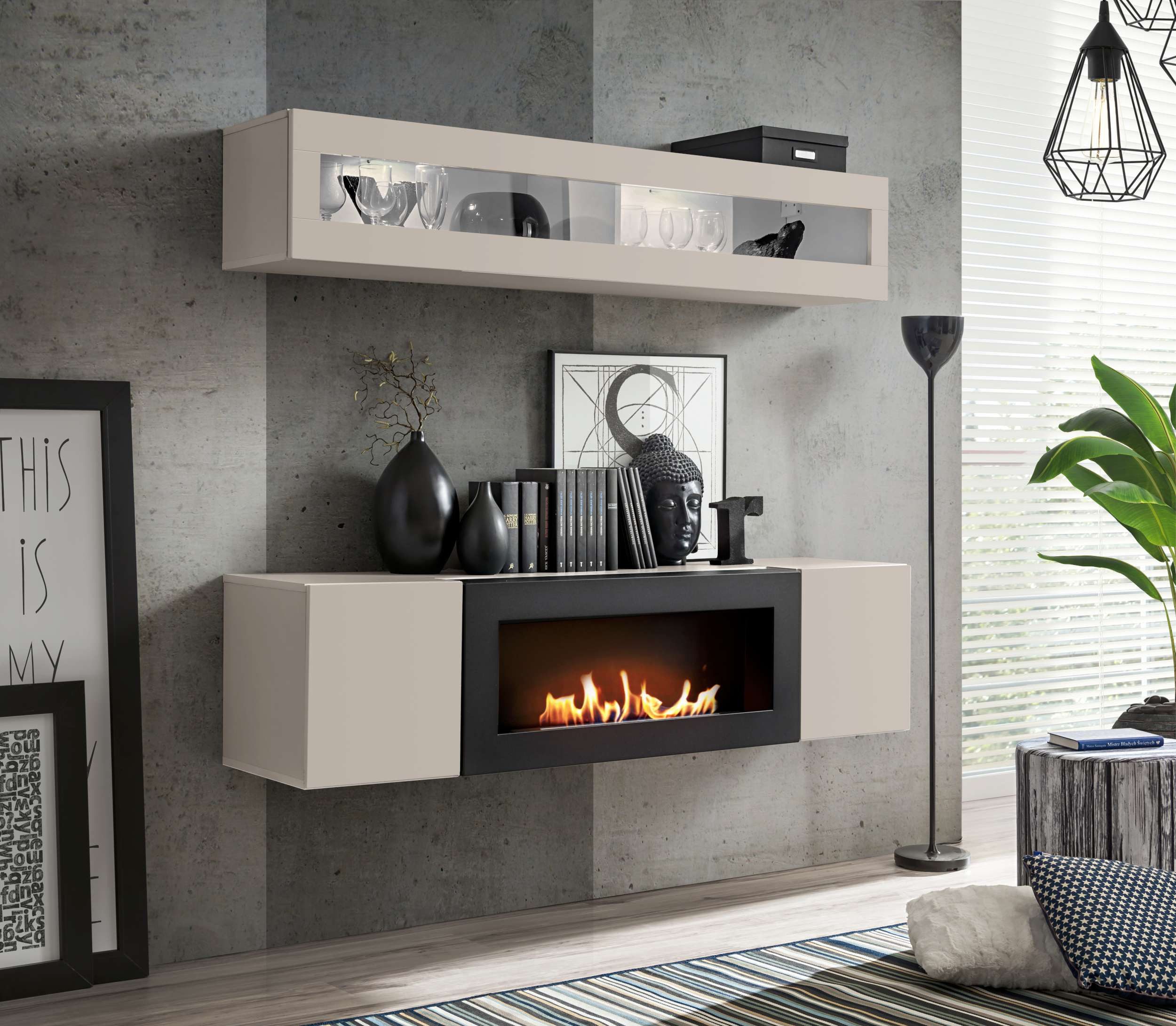 99rooms Vitrine Fli T51 (Hängevitrine, Glasvitrine, günstig online kaufen