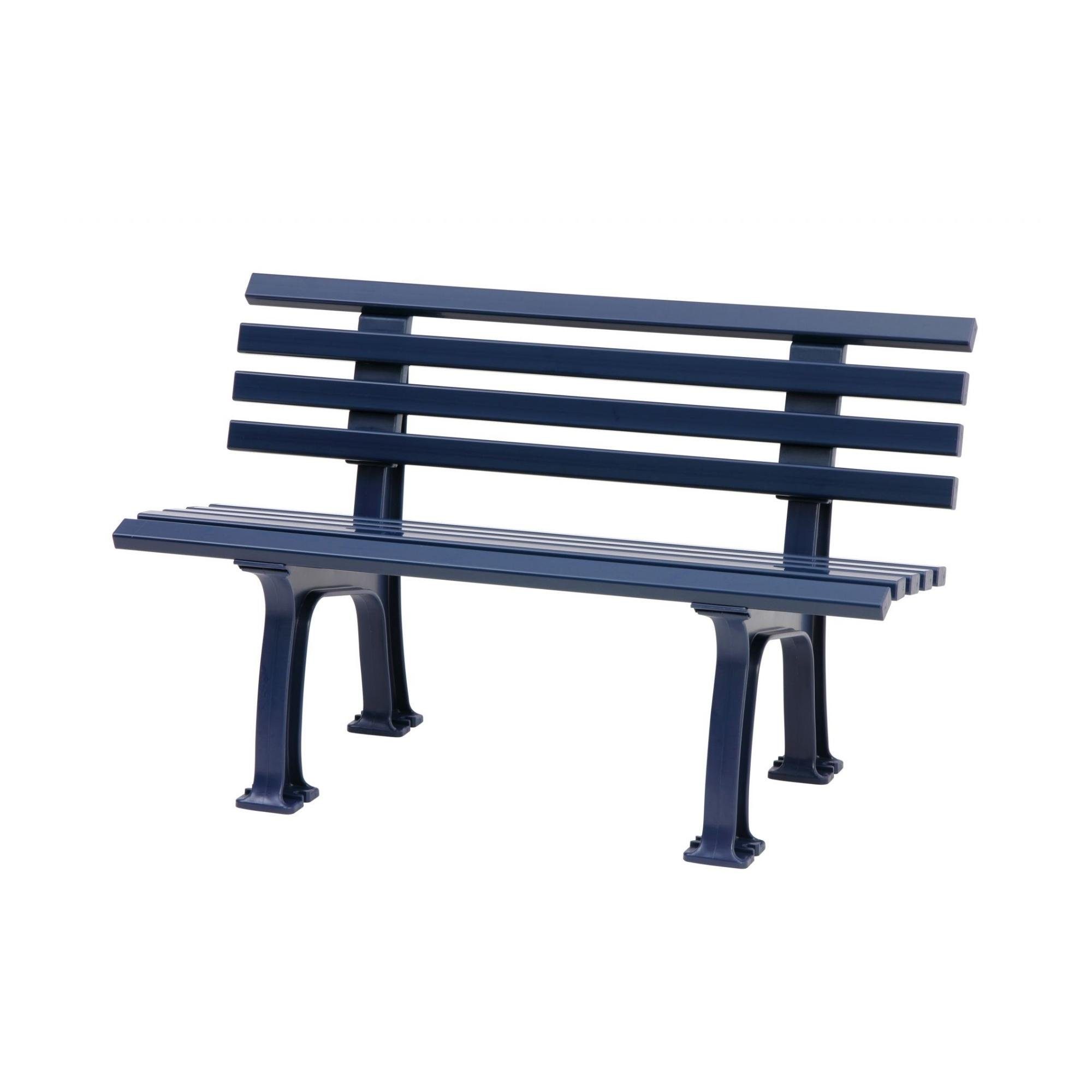 PROREGAL® Gartenbank ANTIGUA aus Kunststoff Parkbank Sitzbank Garten Balkon Terrasse