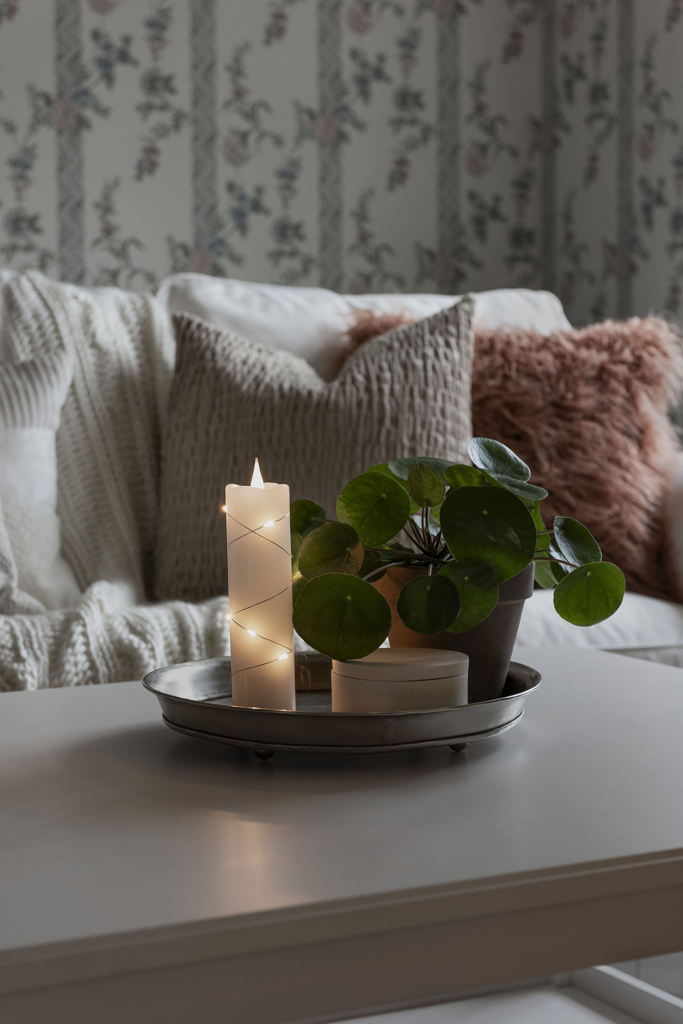 LED-Kerze Weihnachtsdeko