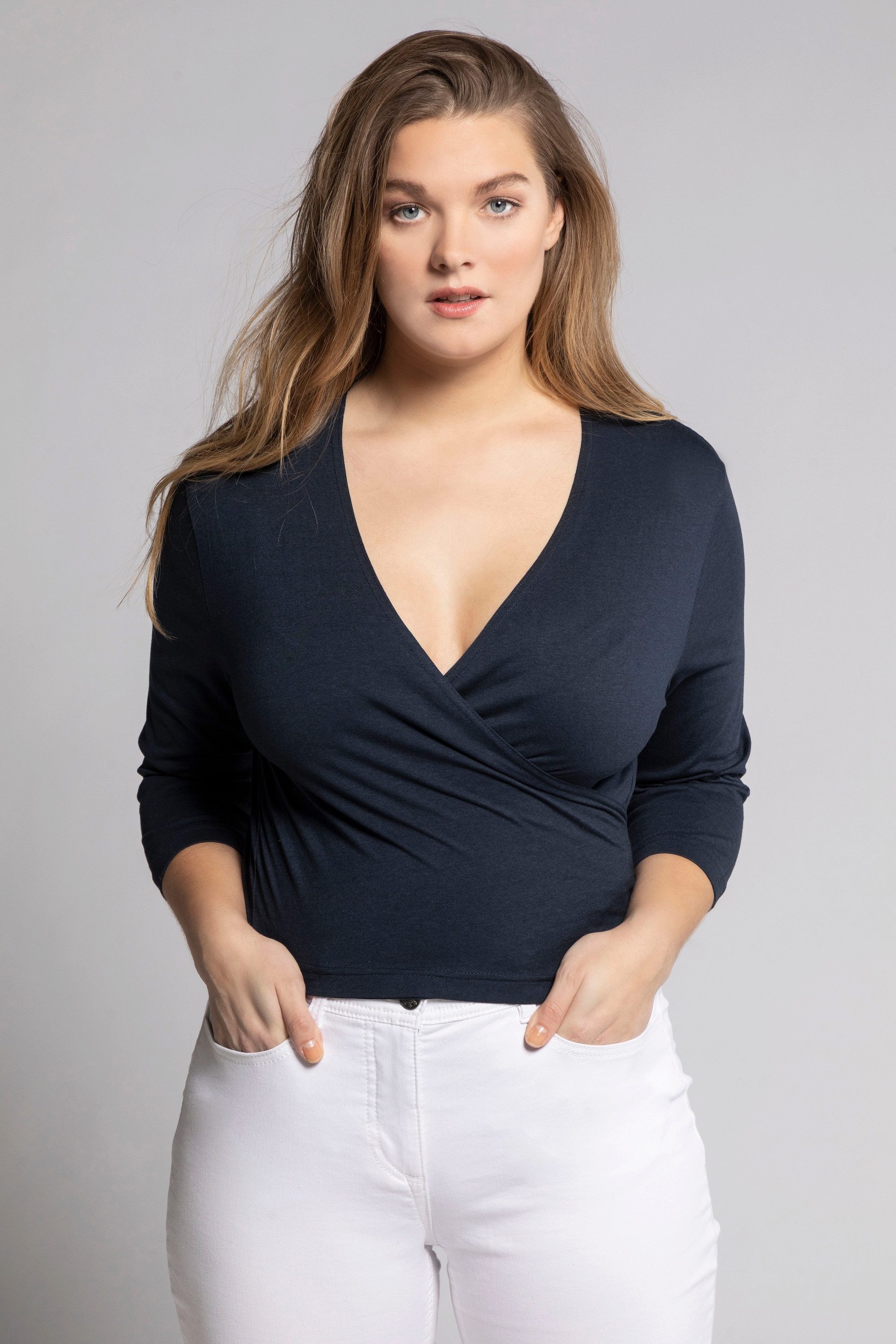 Ulla Popken T-Shirt Bolero kurze Jacke günstig online kaufen