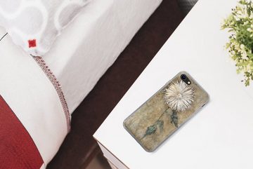 MuchoWow Handyhülle Chrysantheme - Piet Mondrian - Alte Meister, Handyhülle Apple iPhone 8, Smartphone-Bumper, Print, Handy Schutzhülle