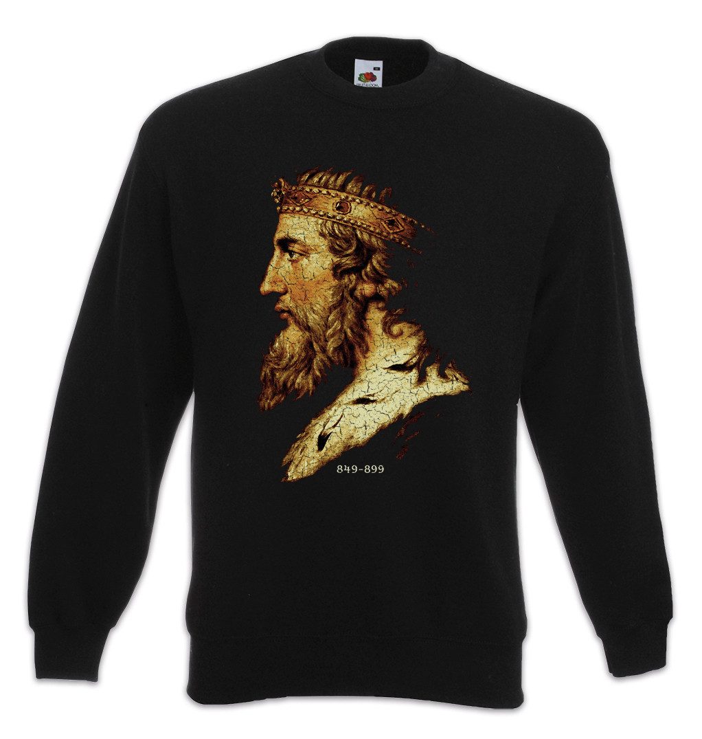 Sweatshirt Alfred The Great Sweatshirt King König Der Große Wessex Vikings