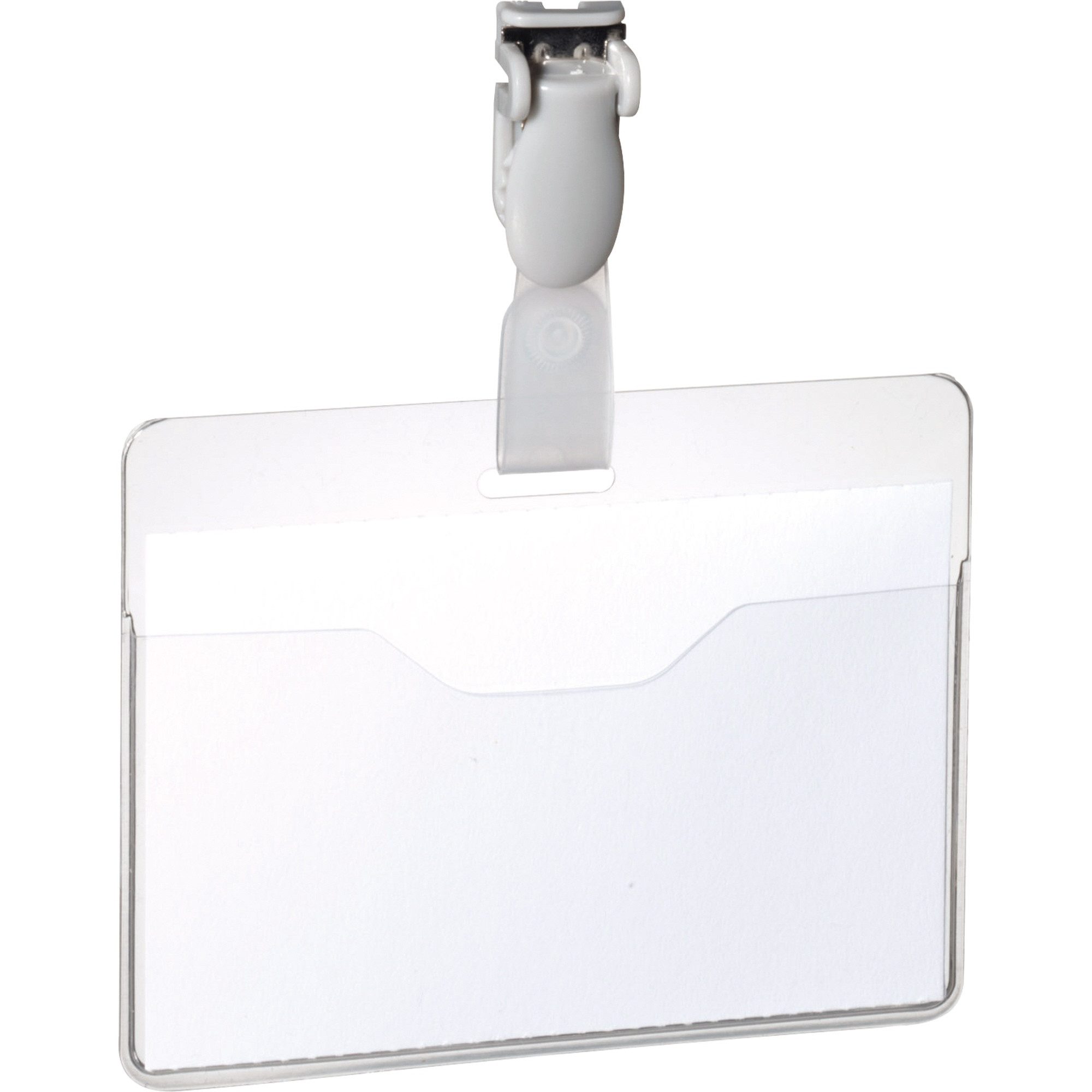 DURABLE Hinweisschild Namensschild 814719 60x90mm transparent 25 Stück
