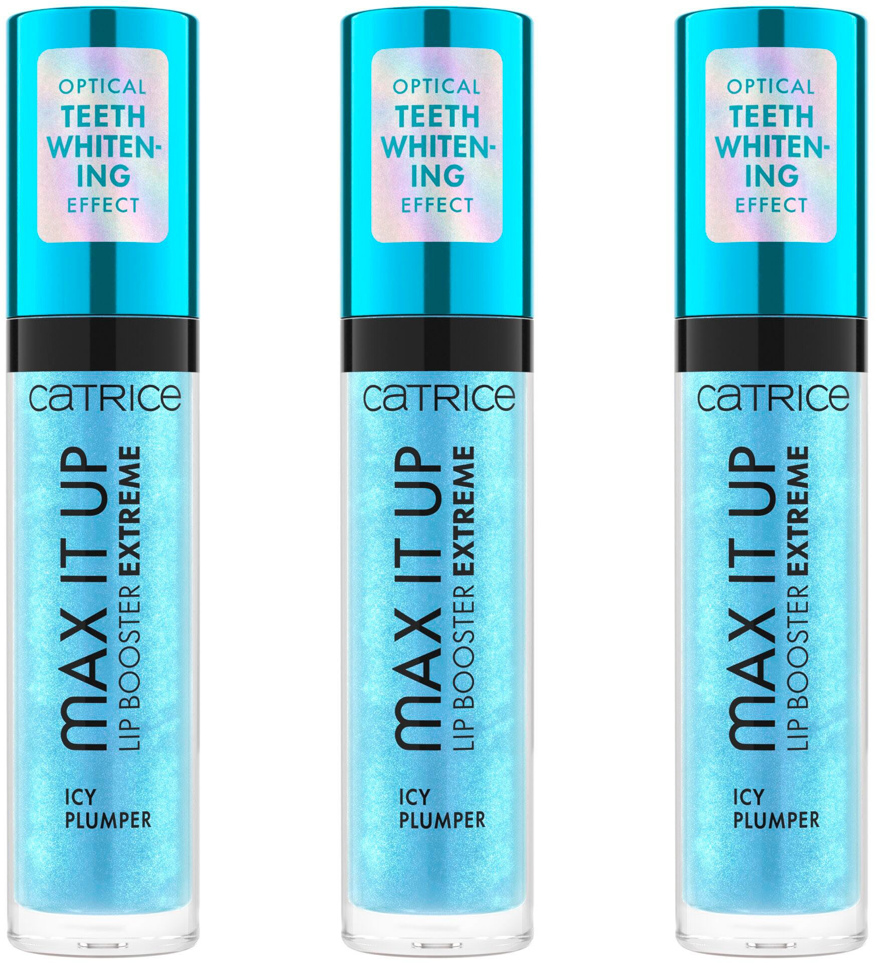 Catrice Lip-Booster Max It Up Lip Booster Extreme, 3-tlg., mit Hochglanzfinish