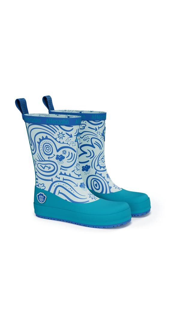 Affenzahn Vegan Plashy Gummistiefel (2-tlg) nach Barfußschuhprinzip