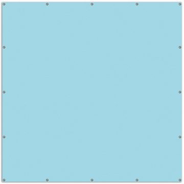 Wallario Sichtschutzzaunmatten Pastellblau, 2-teilig