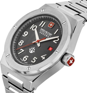 Swiss Military Hanowa Quarzuhr SONORAN, SMWGH2101902, Armbanduhr, Herrenuhr, Schweizer Uhr, Swiss Made, Datum, Saphirglas