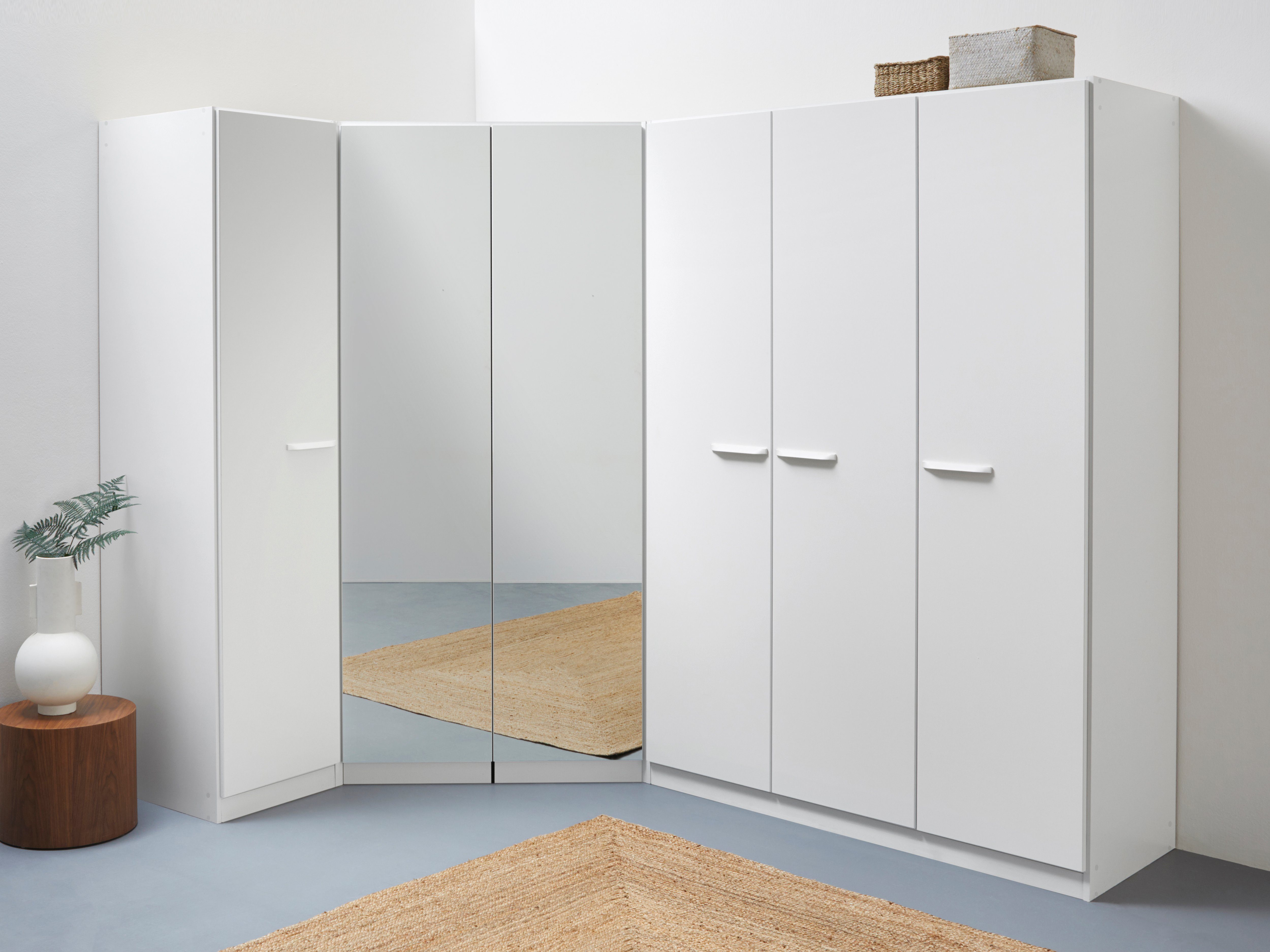 rauch Schrank-Set Kleiderschrank Schrank Garderobe Wäscheschrank VANDOR, (Set), 6-türig mit viel Stauraum, Schränke einzeln stellbar MADE IN GERMANY