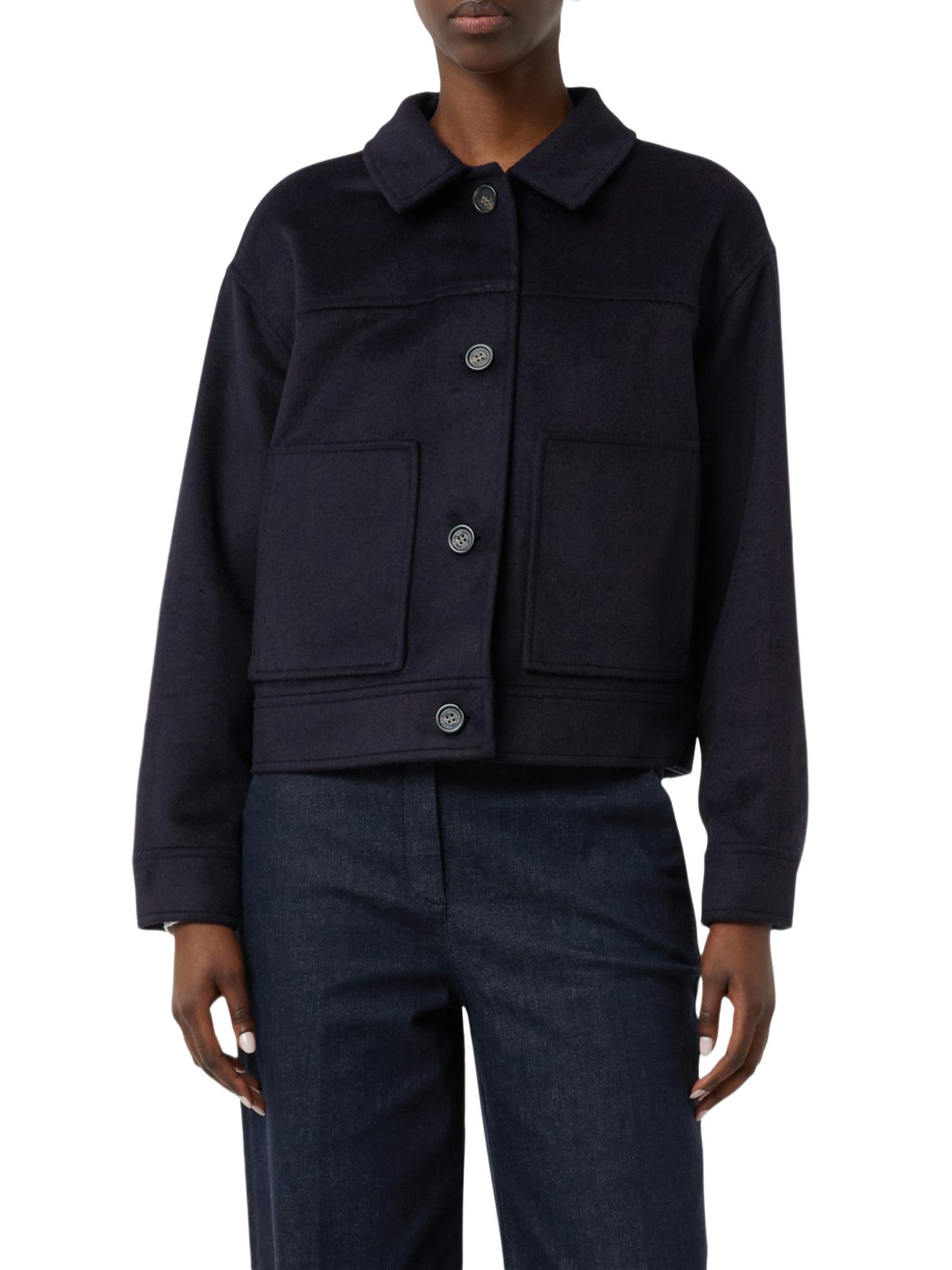 comma Outdoorjacke schwarz,Outdoor,Polyester,Unifarben,Umlegekragen,Lang,Oversized