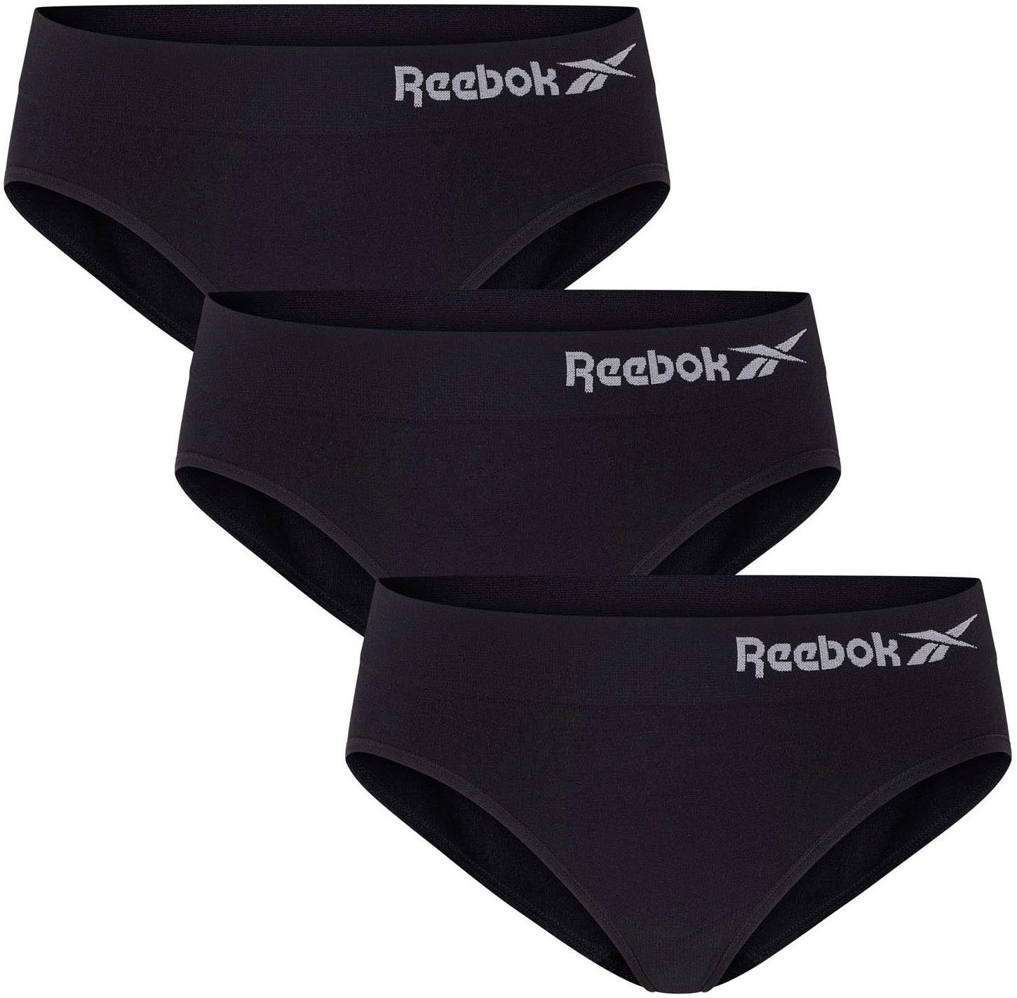 Reebok Slip RAINA (3er-Pack) ohne störende Nähte, eng, basic, bequem, mit L günstig online kaufen