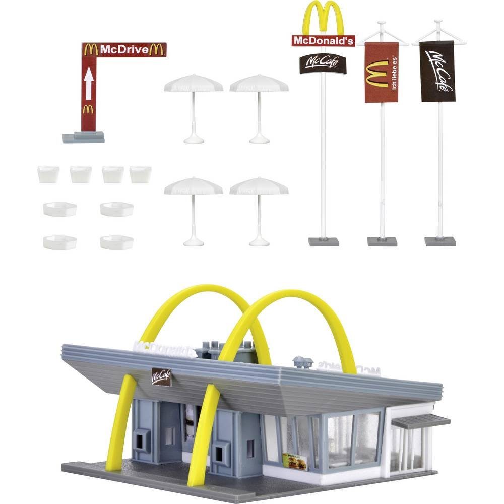 Vollmer Modelleisenbahn-Gebäude N McDonald´s Schnellrestaurant mit McDrive 47765