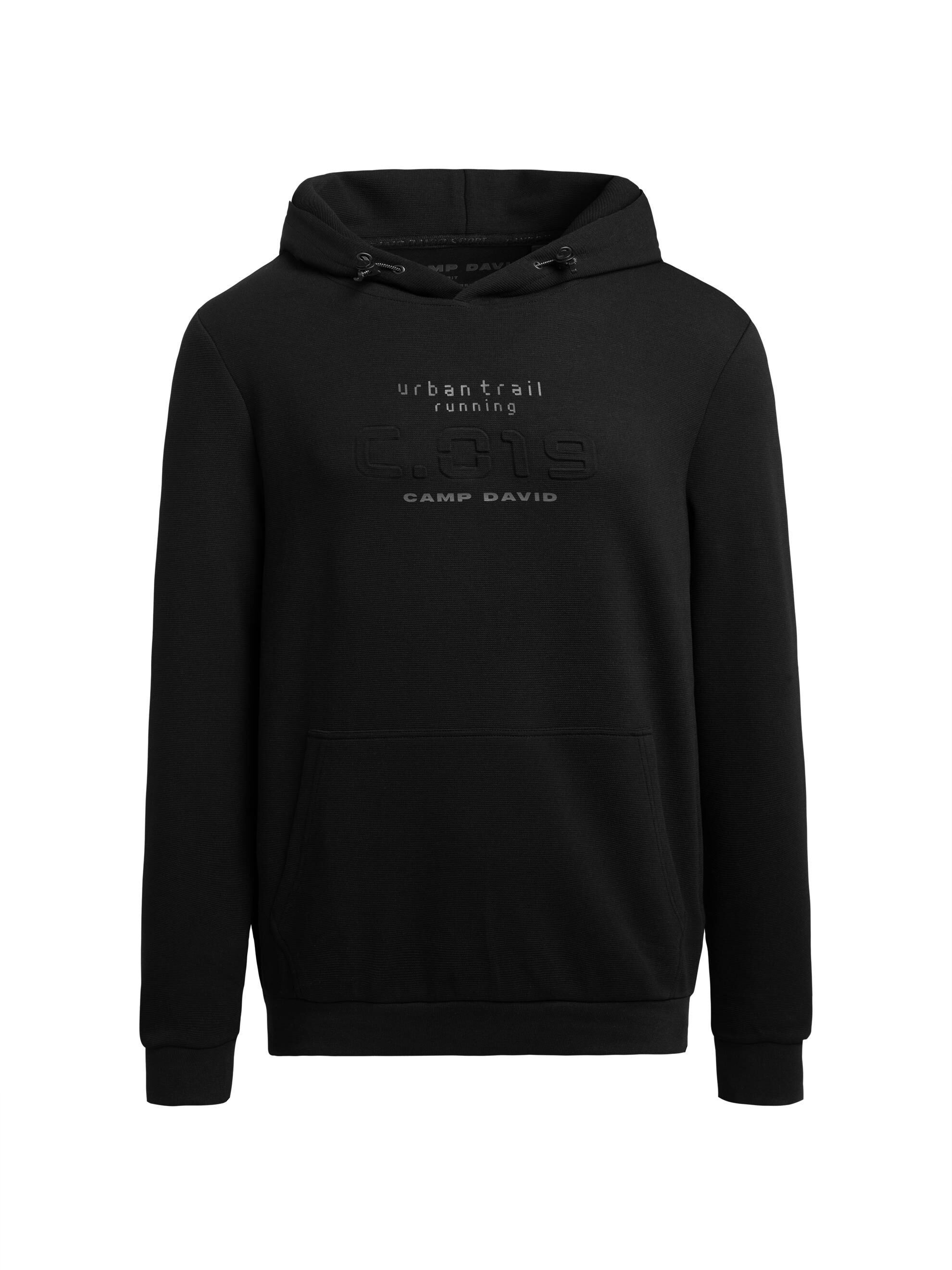CAMP DAVID Kapuzensweatshirt mit reflektierenden Details – Bild 2 von 5