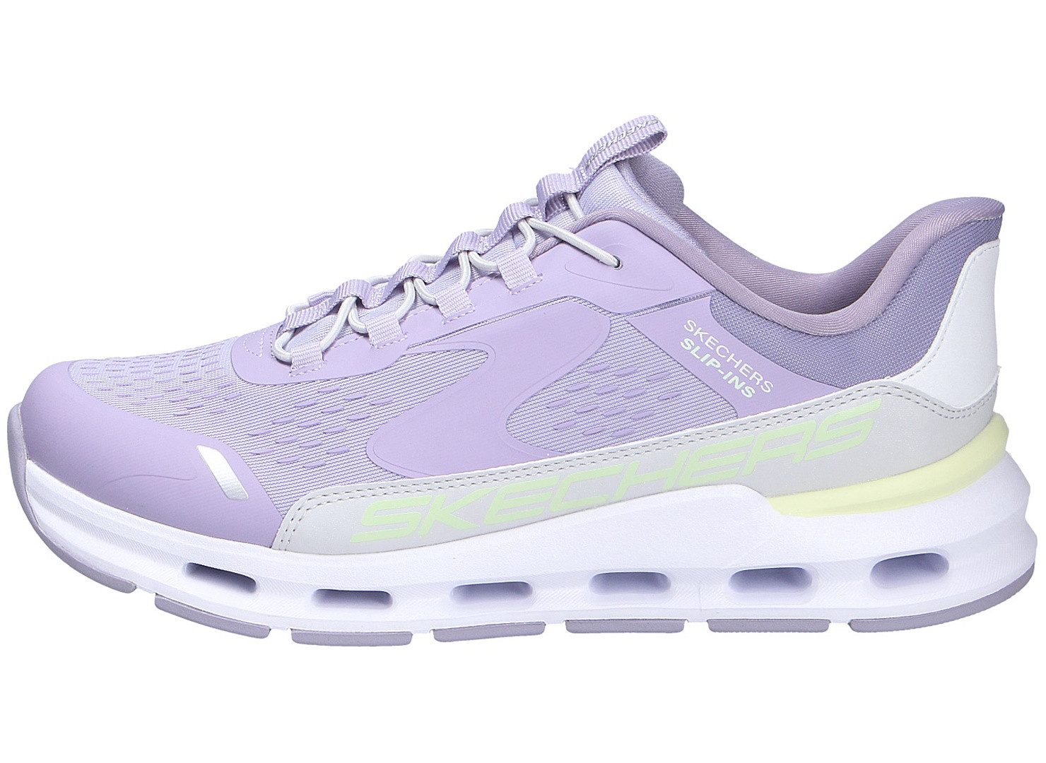 Skechers Skechers Mädchen Halbschuh GLIDE-STEP lila Größe Schnürschuh