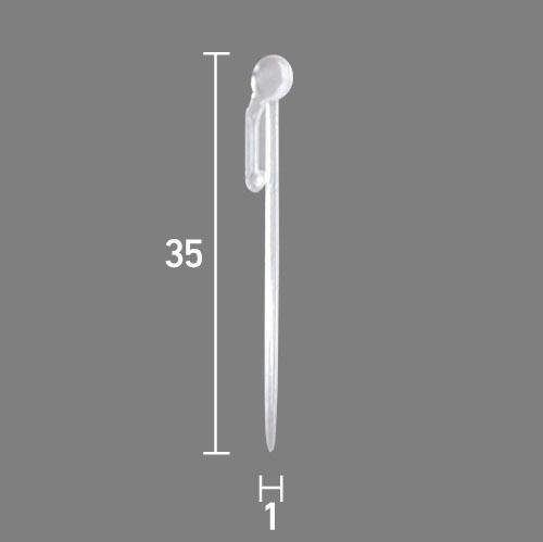 Good Life Faltenclip Steffi, Gardinen, Vorhänge, (Packung, 100-St), aus Kunststoff/Metall