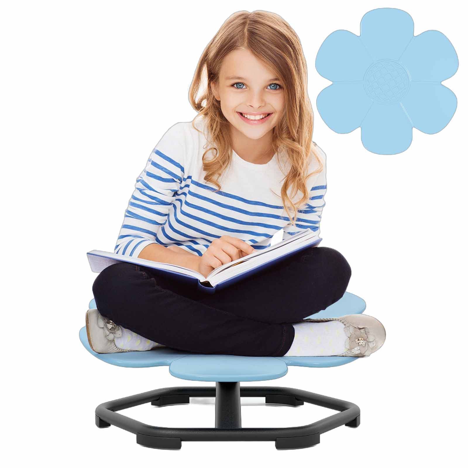 COSTWAY Drehstuhl, Kinderstuhl mit Rutschfester Metallbasis, ab 3 Jahre günstig online kaufen