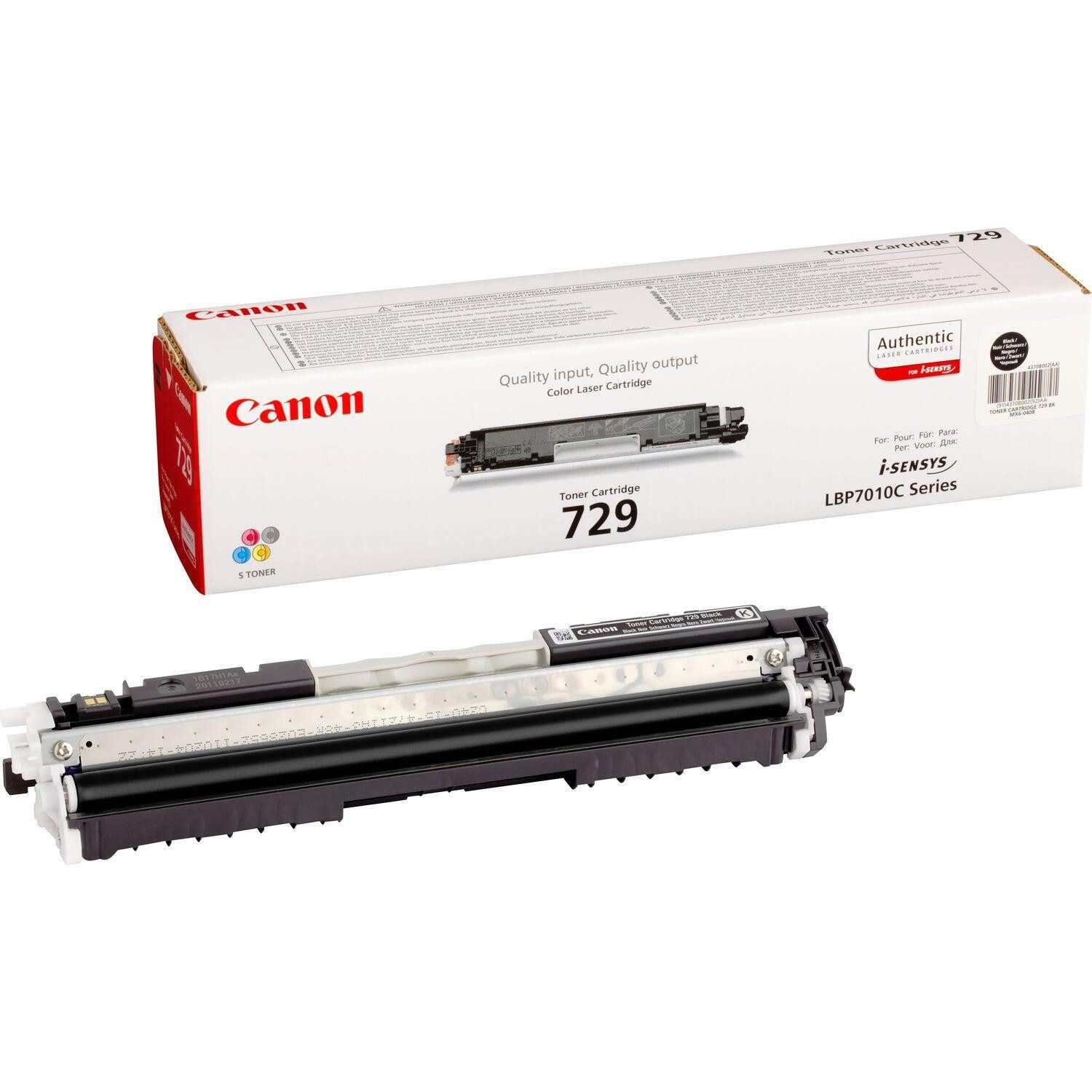 Tonerkartusche Canon Toner 729BK schwarz