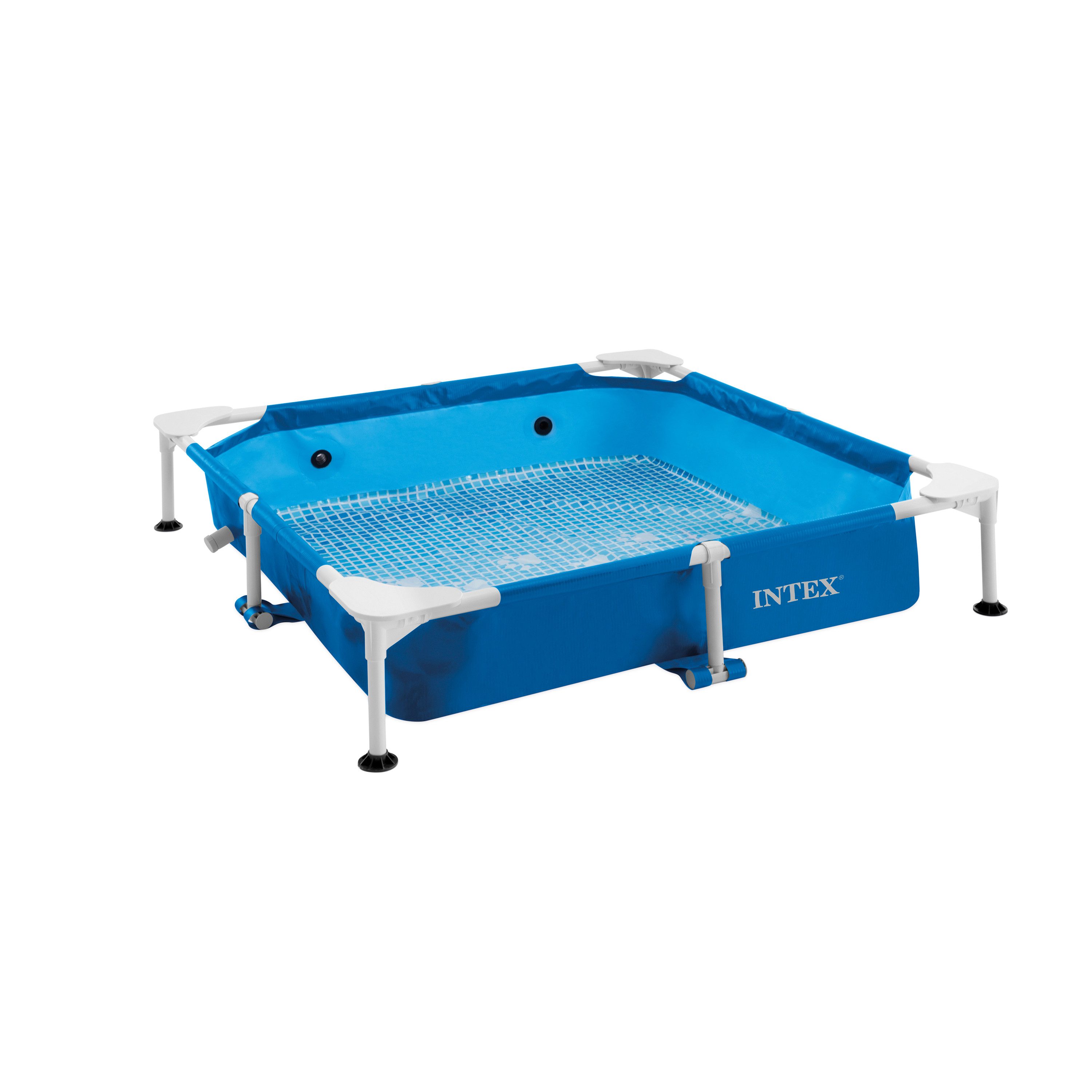 Intex Planschbecken Hundepool Set (152x152x30,5cm), inkl. Filterpumpe