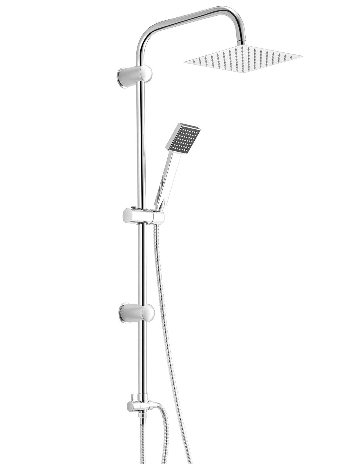 Youyijia Dusch-WC Verstellbare Duschsets Duschstangen Thermostatische Duschmischer