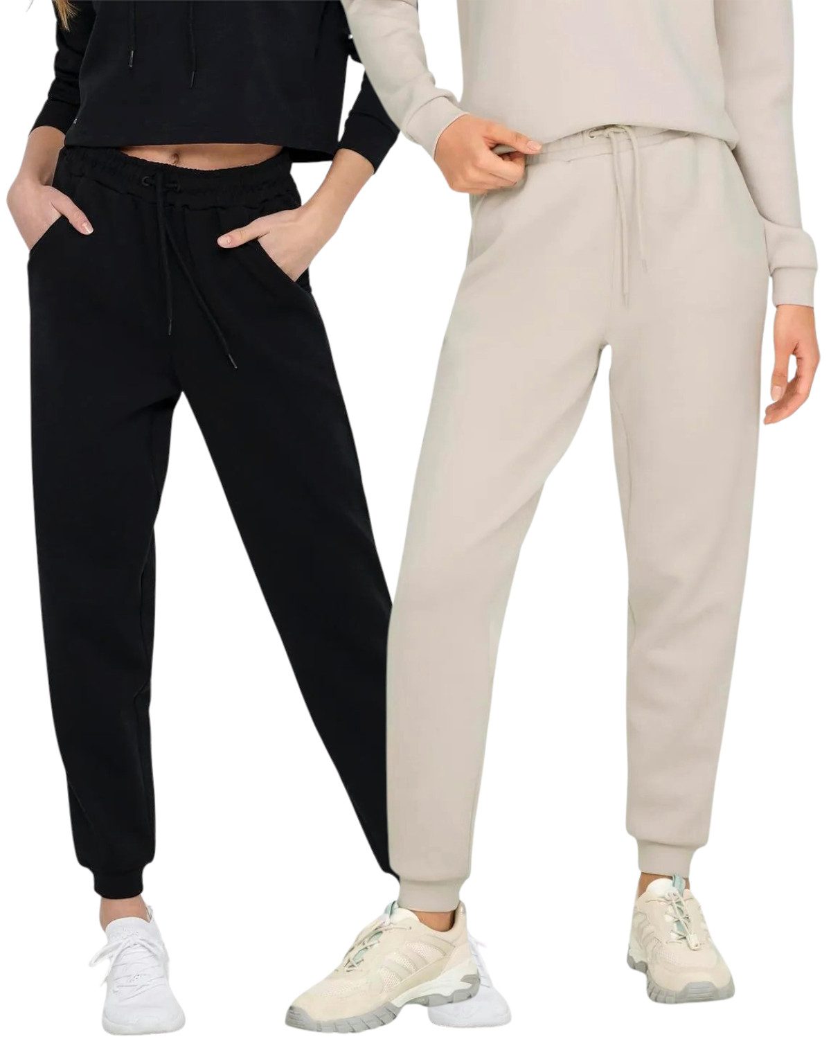 ONLY Play Loungehose basic Sweathose im Doppelpack günstig online kaufen