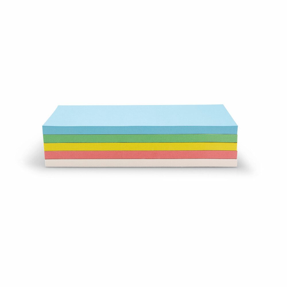 magnetoplan® Moderationskoffer Moderationskarten selbstklebend 250 Stk., 5-farbig