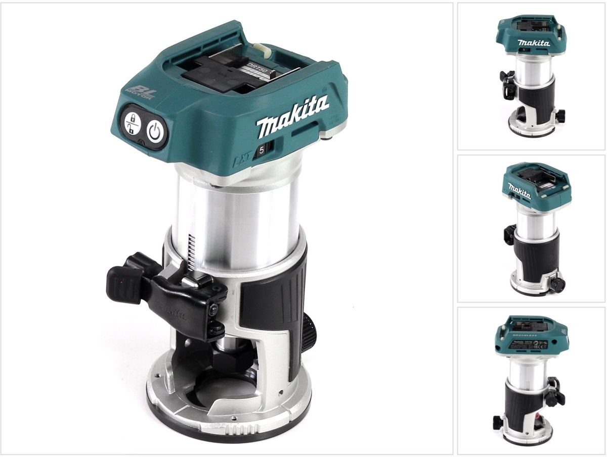 Makita Oberfräse DRT 50 Z Akku Multifunktionsfräse 18V Brushless Solo - ohn günstig online kaufen