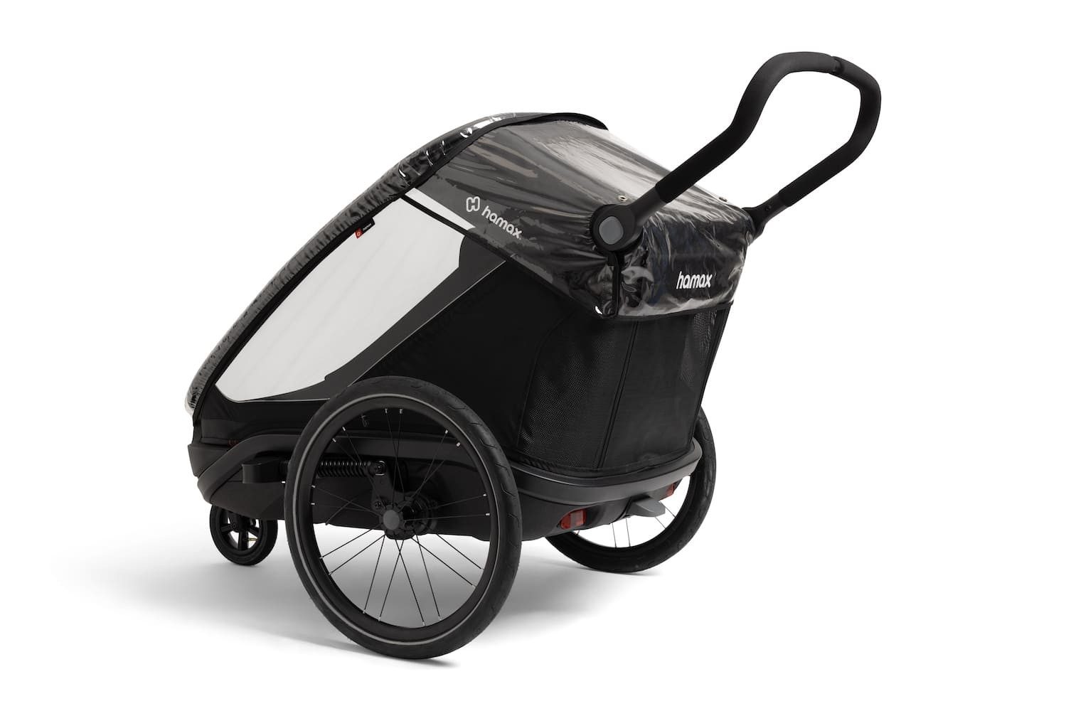 Hamax Fahrradkinderanhänger Regenverdeck für Outback Next für 1 Kind
