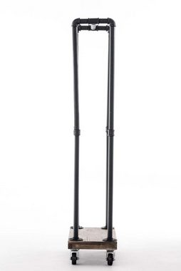 CLP Kaminholzregal Forks, BxTxH:60x30x150 cm, Industrial, mit Rollen