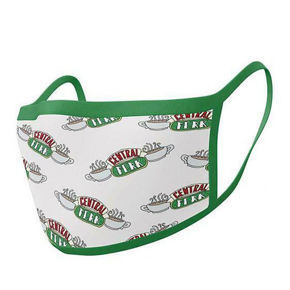 Metamorph Verkleidungsmaske Friends 'Central Perk' Stoffmasken Doppelpack, Auch im Café der Friends wird lässig Mundschutz getragen