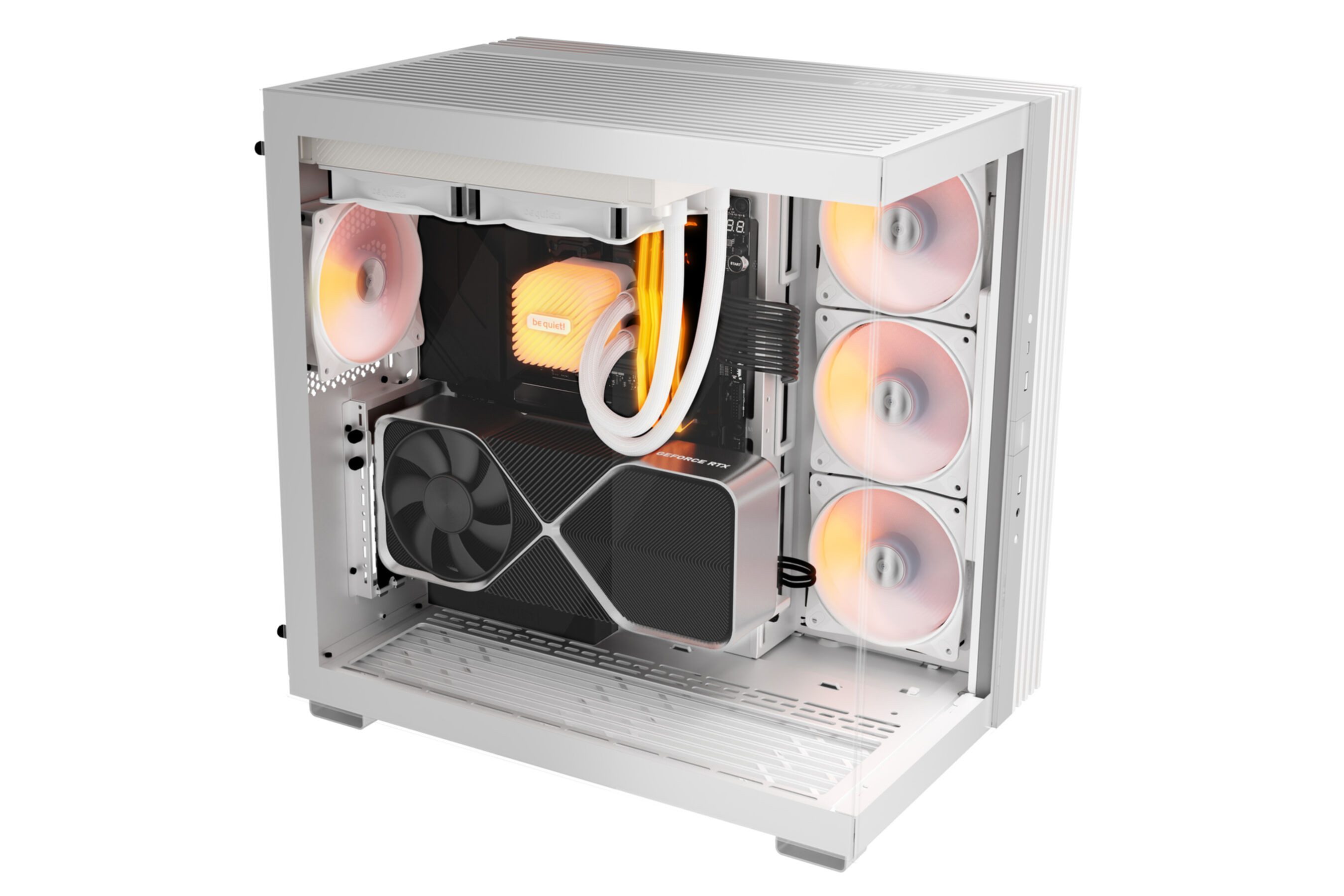 be quiet! PC-Gehäuse LIGHT BASE 600 DX White