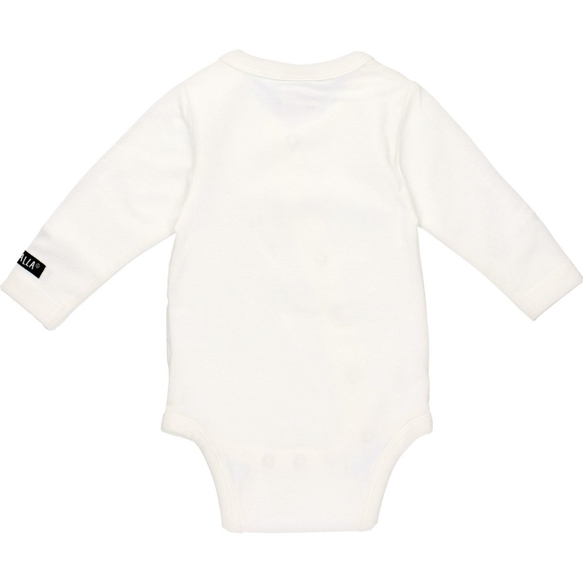 Villervalla Langarmwickelbody Schaf Unisex Kinder (1-tlg) Langarm Einteiler, Body, Longsleeve-Body, Bodysuit, Stretchbody
