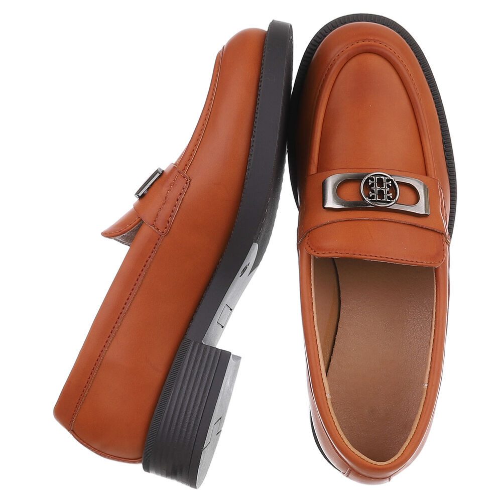 Ital-Design Eleganter Damen Loafer mit Komfort und zeitlosem Design Slipper günstig online kaufen