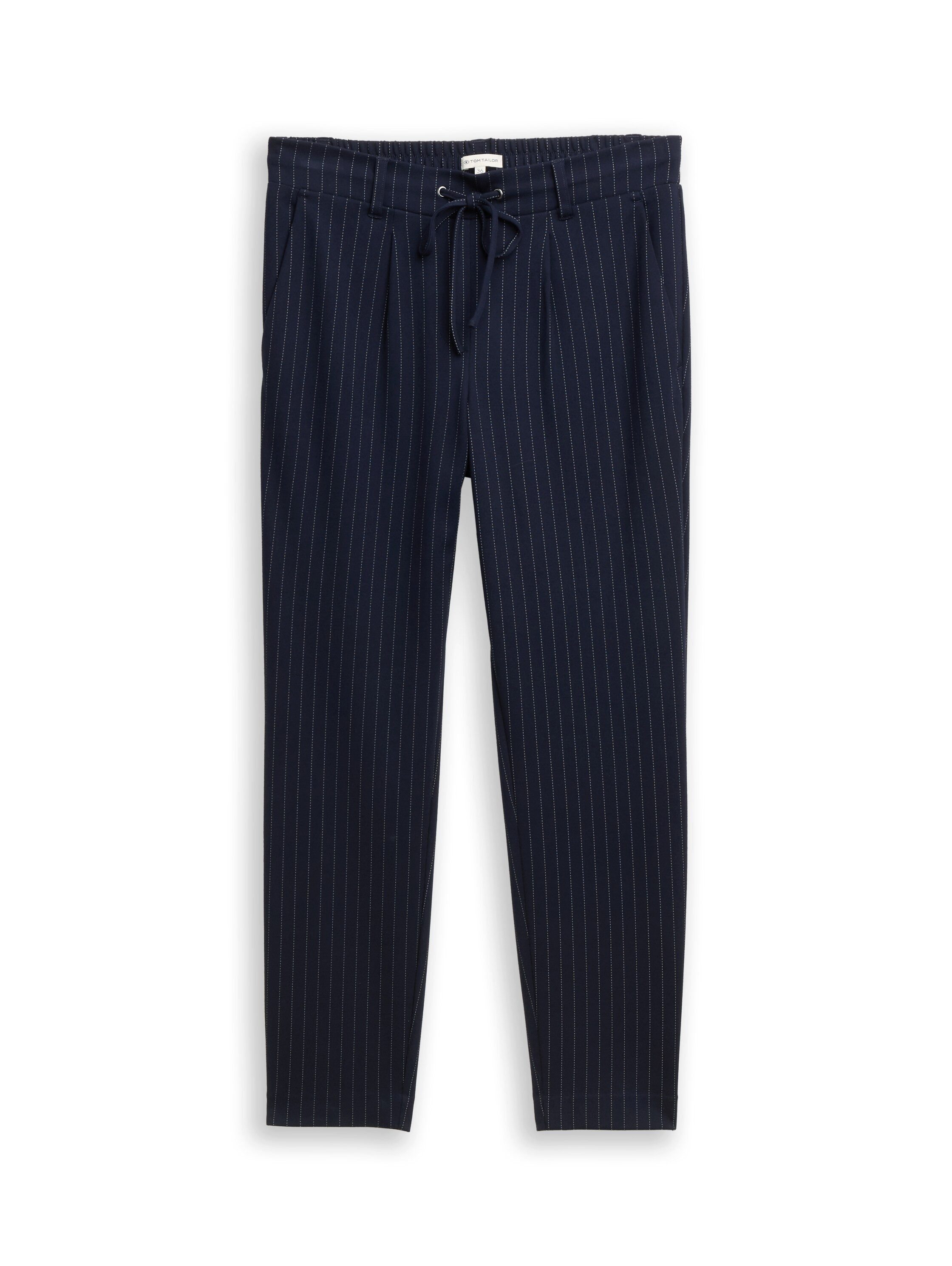 TOM TAILOR 5-Pocket-Hose Loose Fit Hose mit Nadelstreifen günstig online kaufen