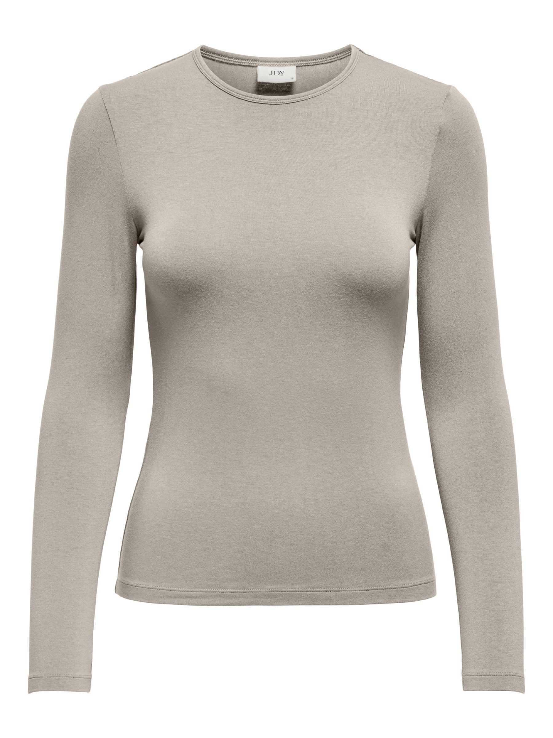 T-Shirt Slim Fit Rundhals Elegant