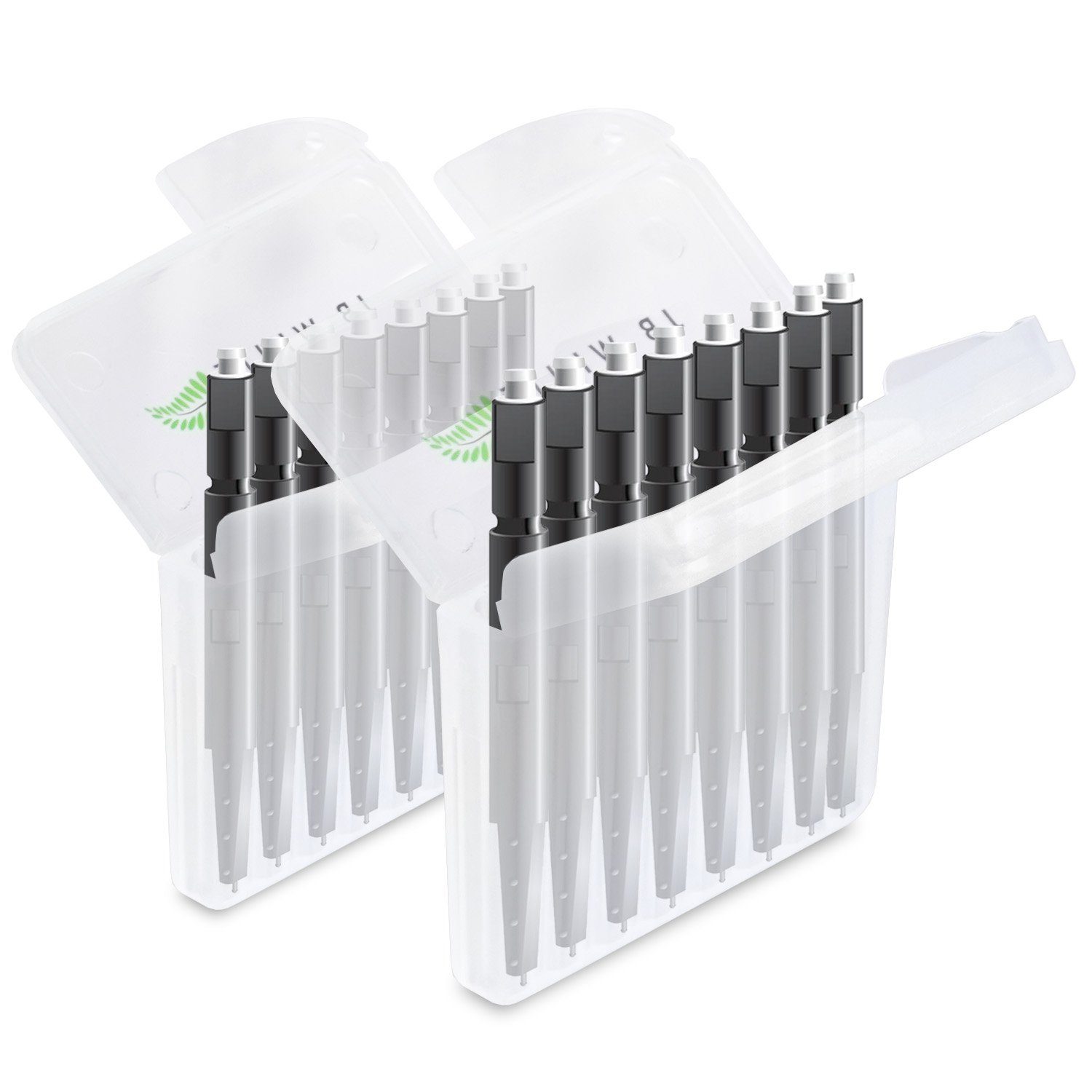 JB White Cerumenfilter 1,3 mm Cerumenfilter für Hörgeräte - Spar-Pack, Durchmesser: 1,3mm - Filter kompatibel mit Widex Nanocare Wachsschutz