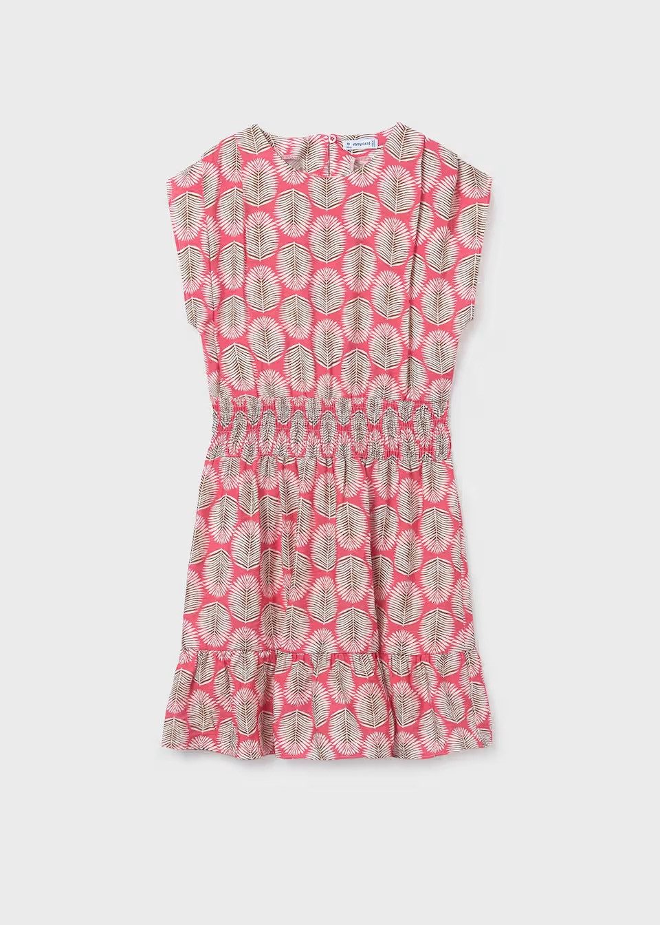 Mayoral Sommerkleid Trendiges Sommerkleid für Teenager – komfortabler Viskosemix (691042)