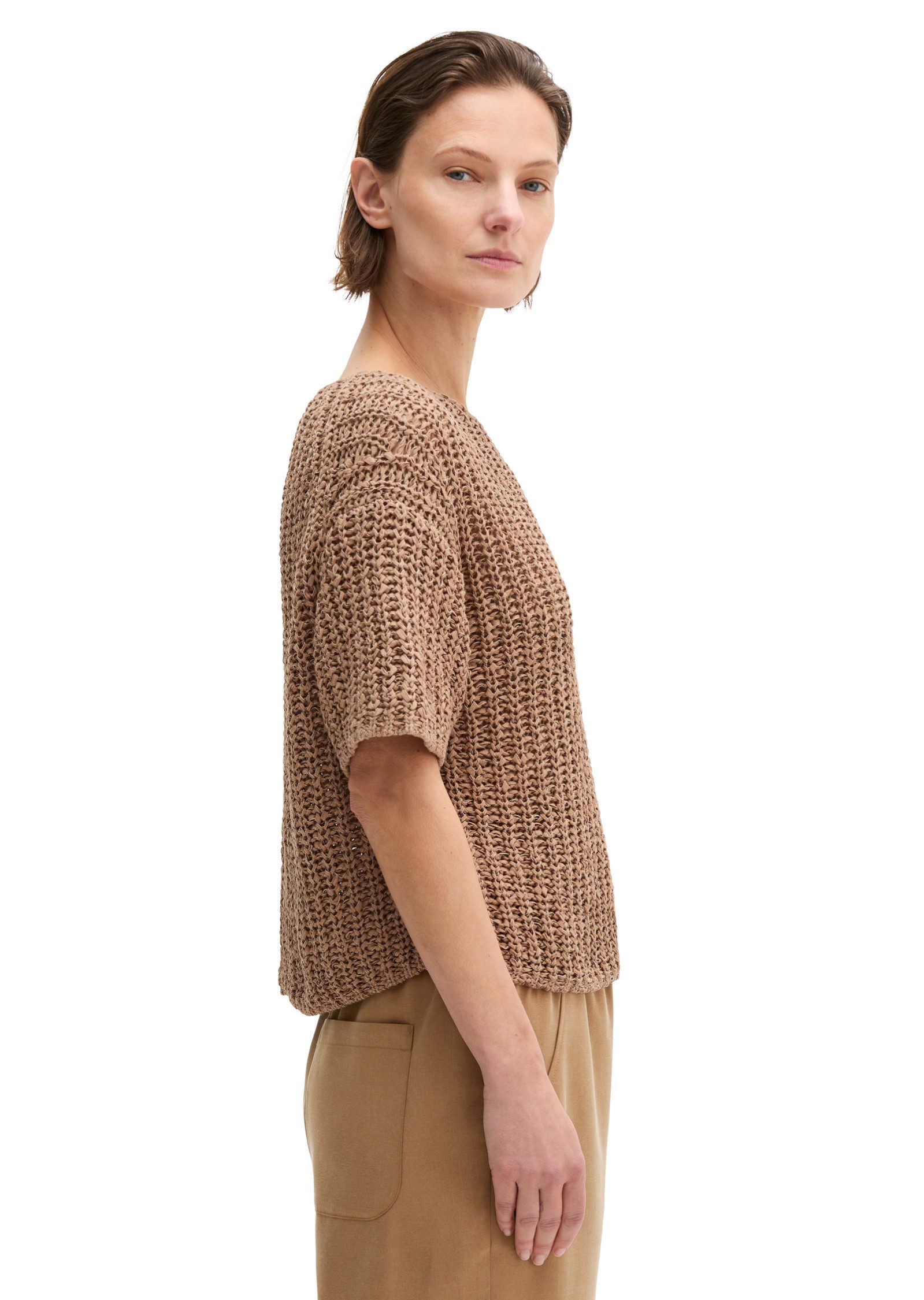 Marc O'Polo Strickpullover aus Bändchengarn
