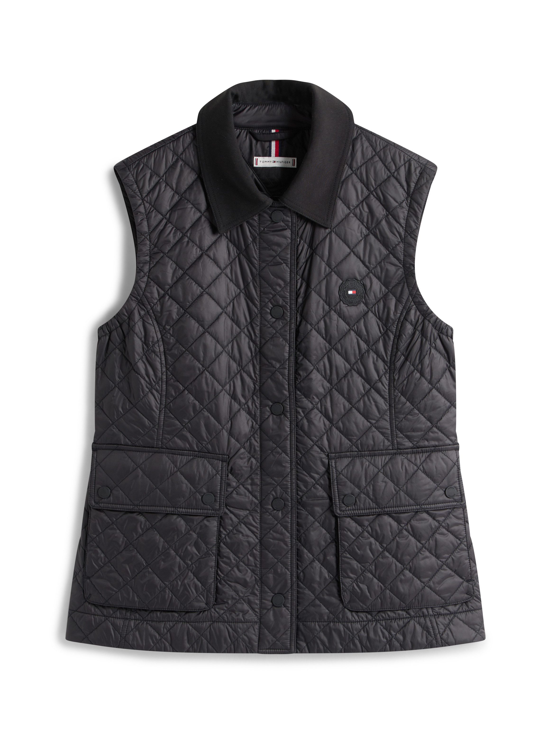 Tommy Hilfiger Steppweste PADDED NYLON SLIM QUILTED VEST – Bild 3 von 4
