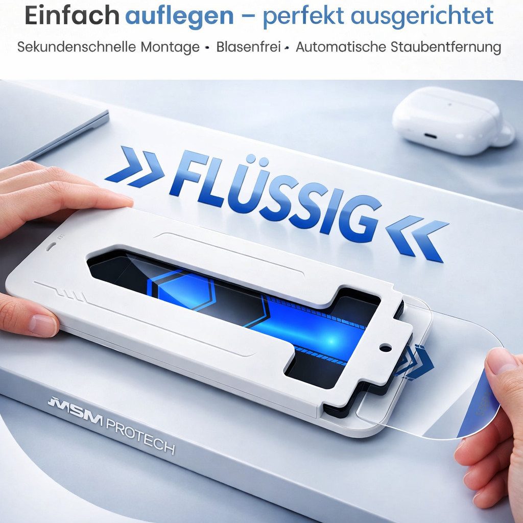 MSM Protech Displayschutzglas 2X 6D Schutzglas für Samsung Galaxy S26 Ultra Panzerfolie EASY INSTALL – Bild 5 von 5