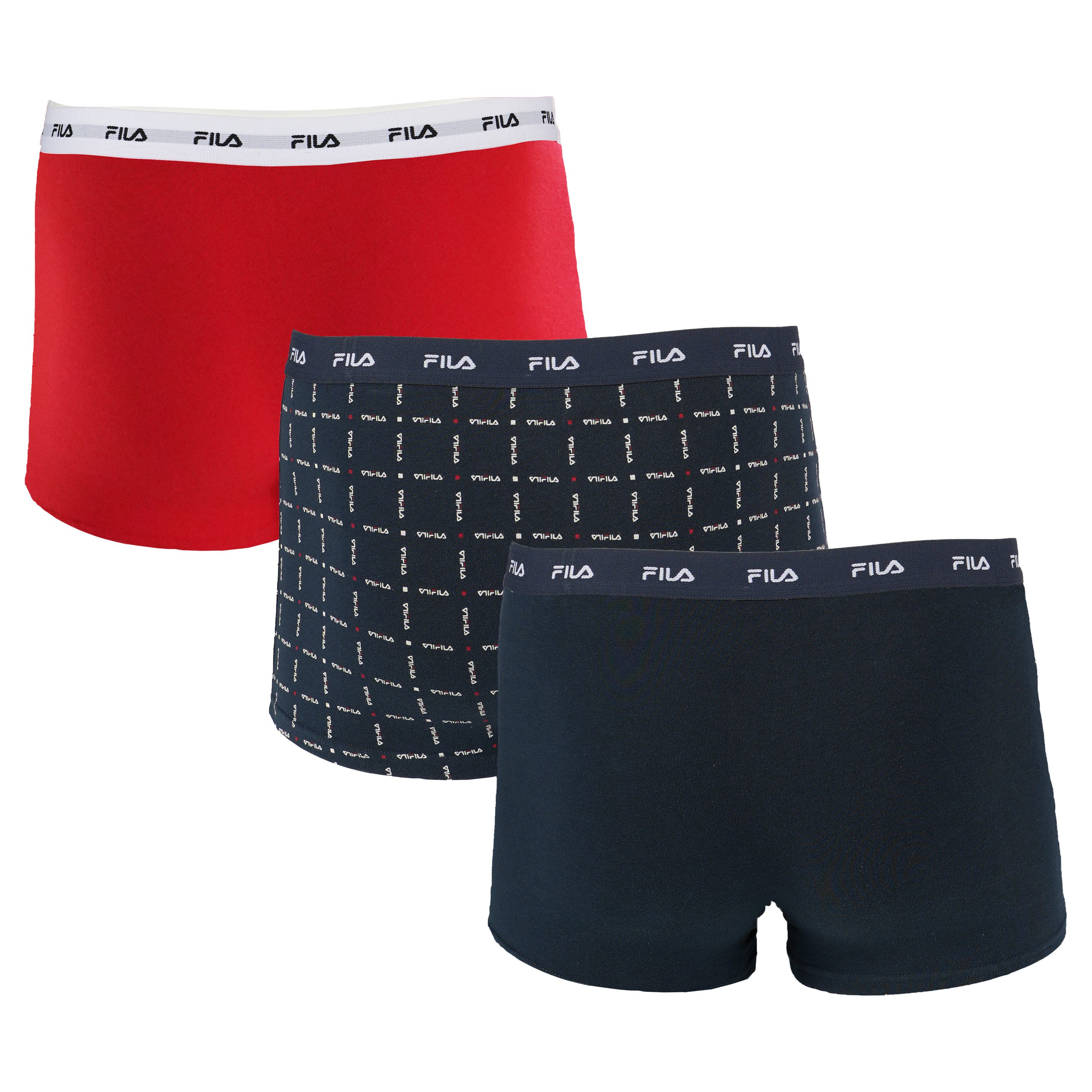 Fila Boxershorts MAN BOXER SHORTS (3er Pack) mit elastischem Logobund günstig online kaufen
