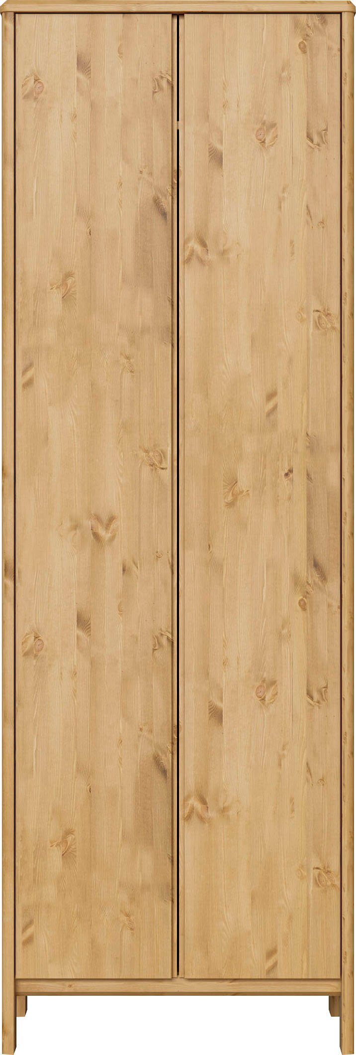Massivholz, affaire Garderobenschrank Höhe Luven 192 aus cm natur Home