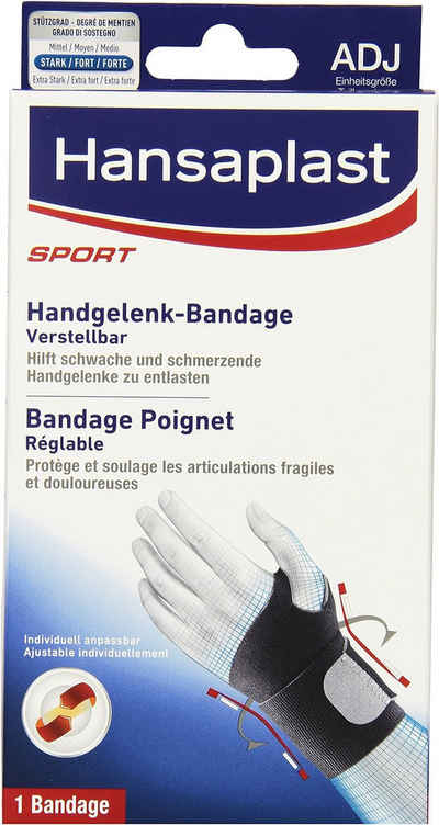 Hansaplast Handgelenkbandage Hansaplast Sport Handgelenk Bandage verstellbar entlastet schwache & s