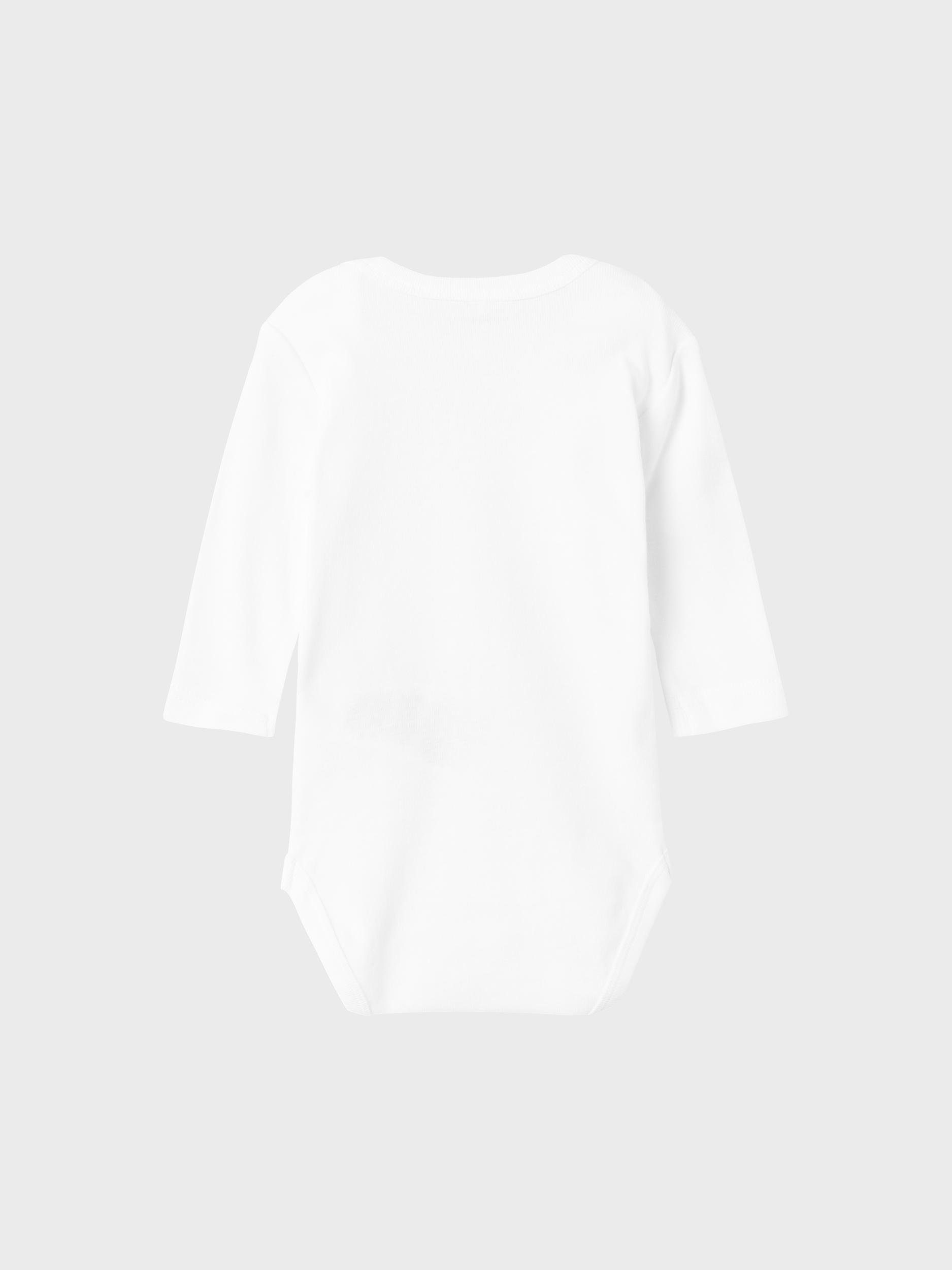 Name It Body SOLID NBNBODY WHITE 2P LS