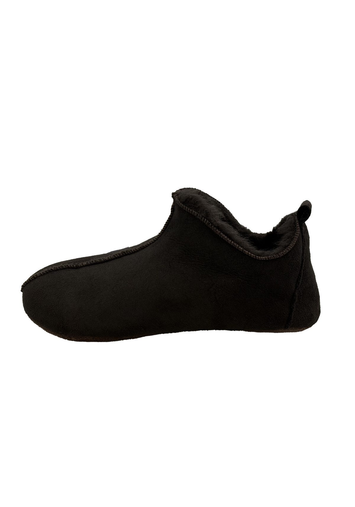 Hollert Hausschuh Lammfell Домашняя обувь Bali Dunkelbraun Unisex