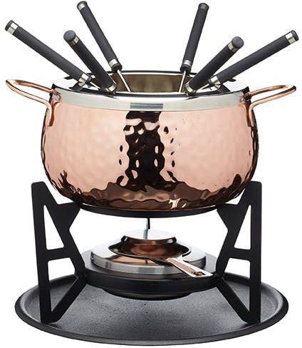 Artesà Fondue Artesà, 2 l, handgefertigt, mit Kupfereffekt