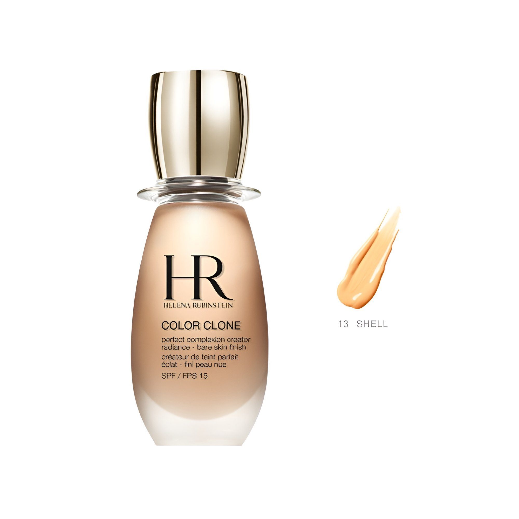 Helena Rubinstein Foundation Color Clone Perfect Fluid Bare Finish - No.13 Shell - 30 ml, 1-tlg., Mineral Foundation