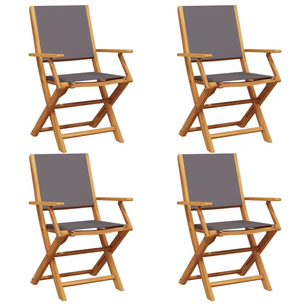 vidaXL Gartenstuhl Gartenstühle 4 Stk. Klappbar günstig online kaufen