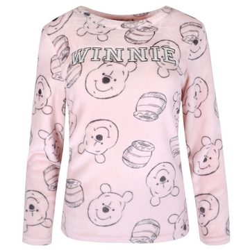 Sarcia.eu Schlafanzug Winnie the Pooh Disney Pink Damen Schlafanzug, Fleece-Pyjama XXS